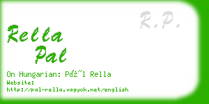 rella pal business card